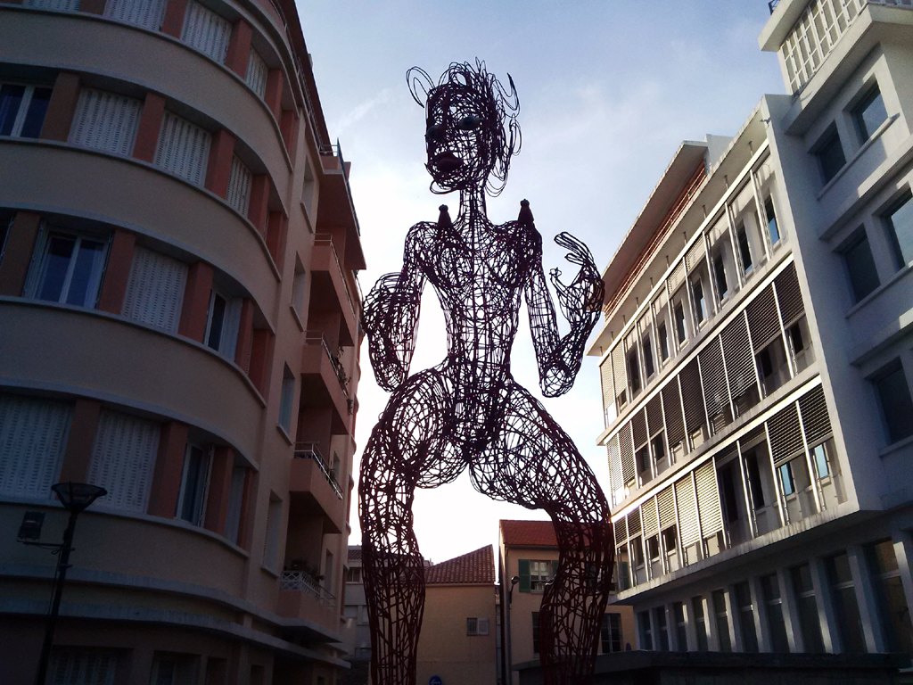 Sculptures Rue Hyeres 2014